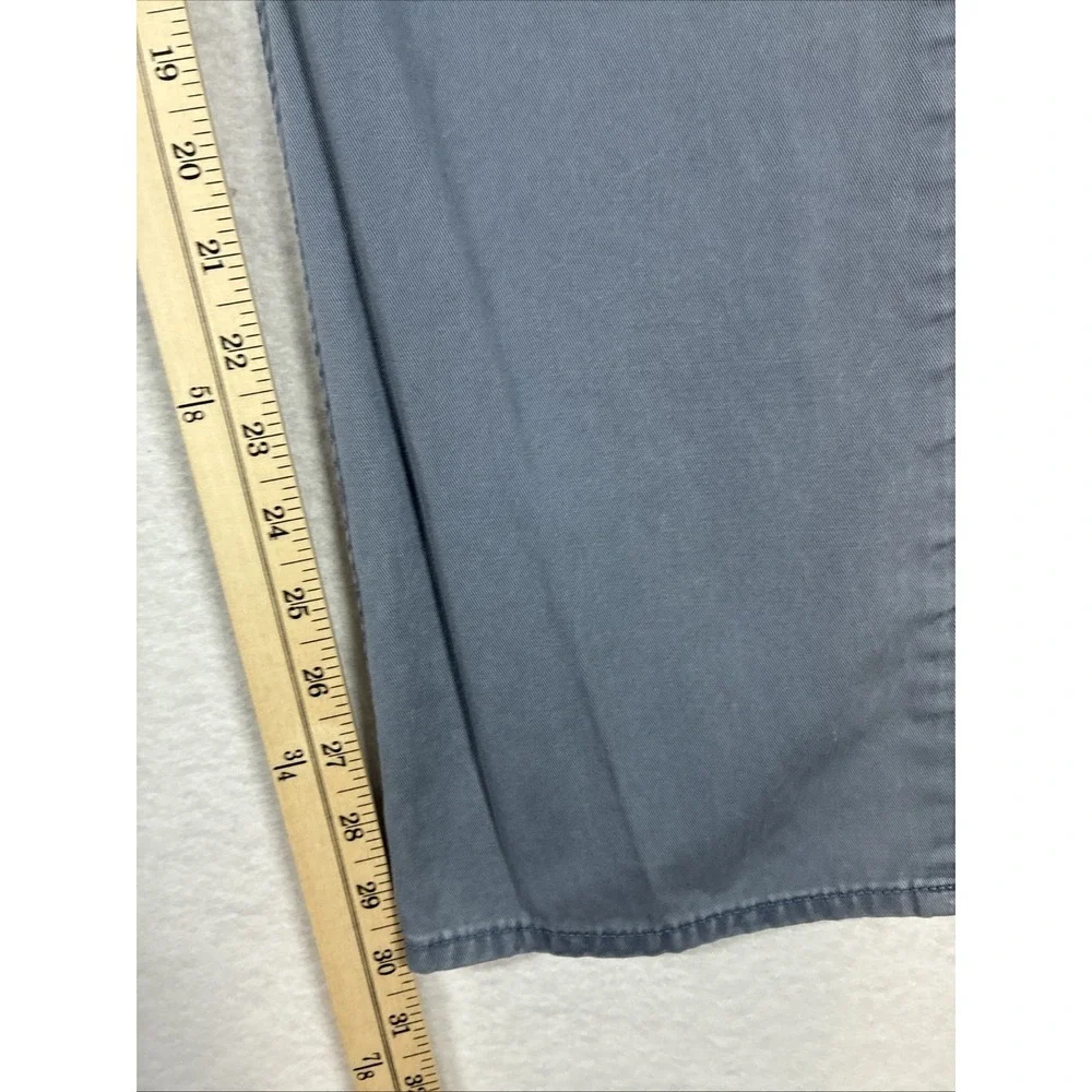 Polo Ralph Lauren Dry Goods Mens Chino Pants 36x30 Light Blue Flat Front‎ Preppy